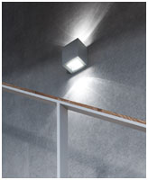 wall inox light